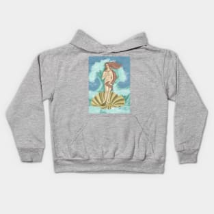 The birth of Venus Kids Hoodie